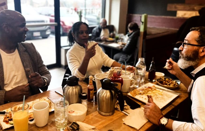 Brunch Table.