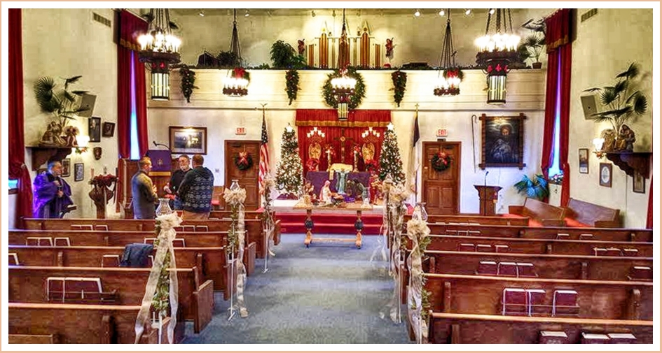 Church interior Today