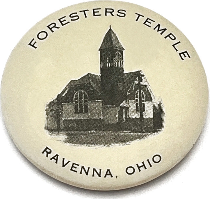 Forester Temple Pin, 1926, Ravenna, OH