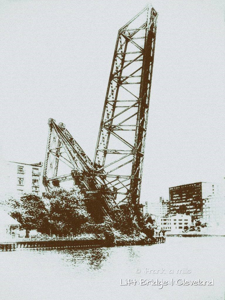 Railroad Drawbridge (Flats, Cleveland, Ohio)