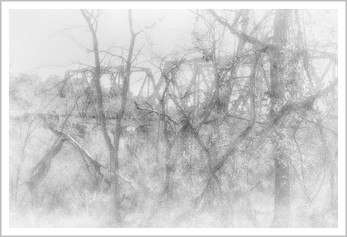 'Foggy Bridge' Buchannan Dam, Texas 