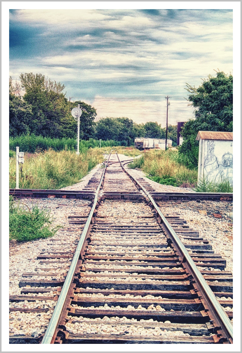 Elgin Junction, H&TC with S.P.