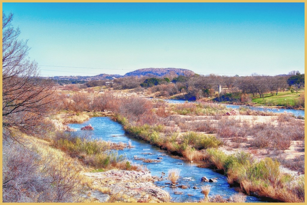 Dabbs Hotel, llano view from porch