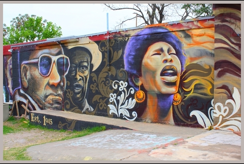 Mural of Black Musicians