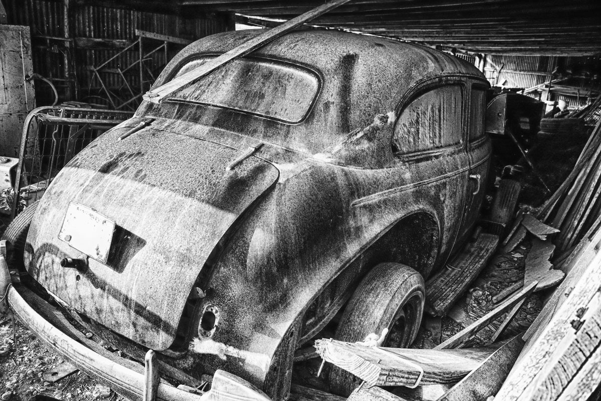 1940 Chevy in Barn (Jarrell, Texas)