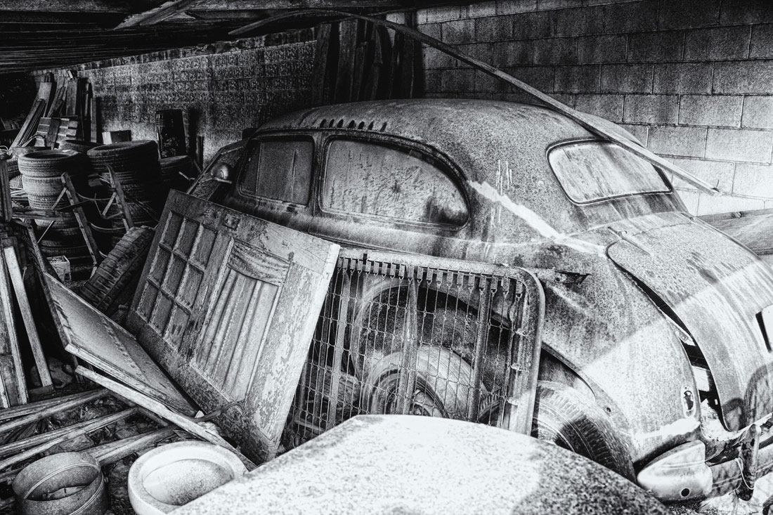 1940 Chevy in Barn (Jarrell, Texas)