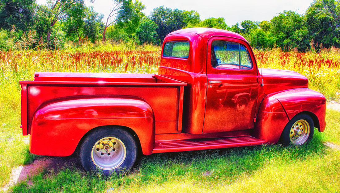 'Cherry Red Ford' (Rice's Crossing, Texas)